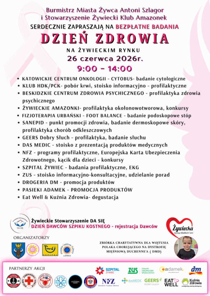 Plakat Dzień Zdrowia 
