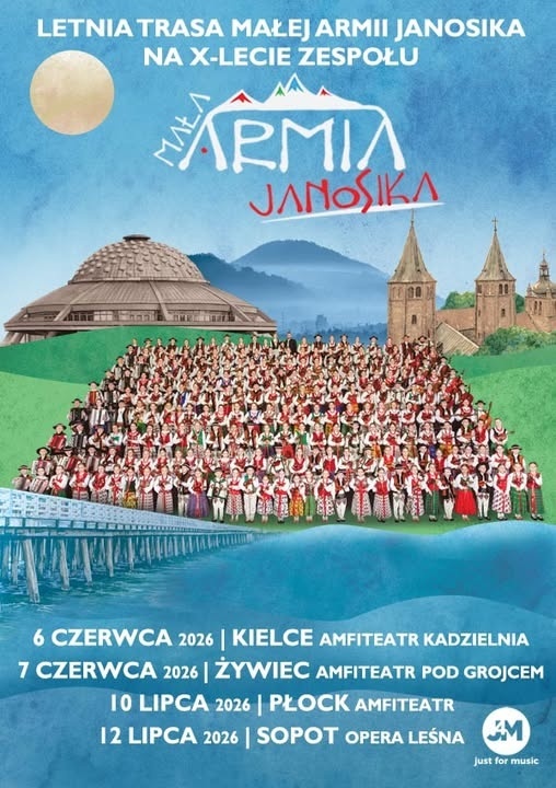 Plakat Koncert Mała Armia Janosika