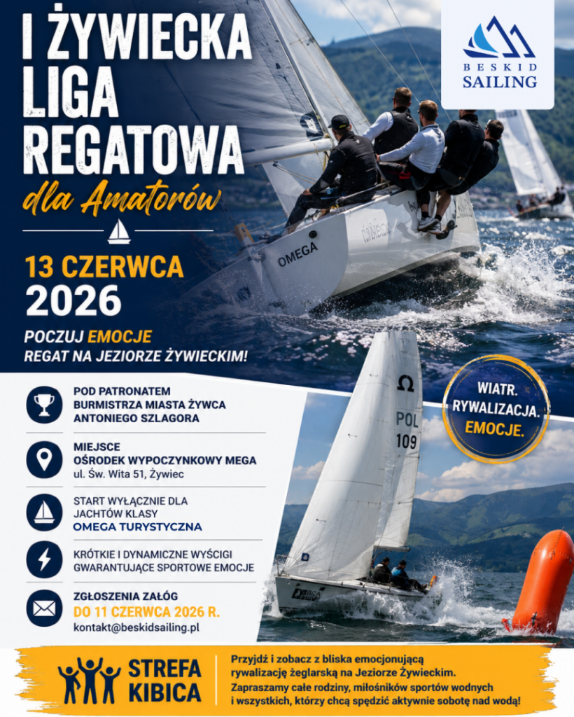 Plakat Liga Regatowa 2026
