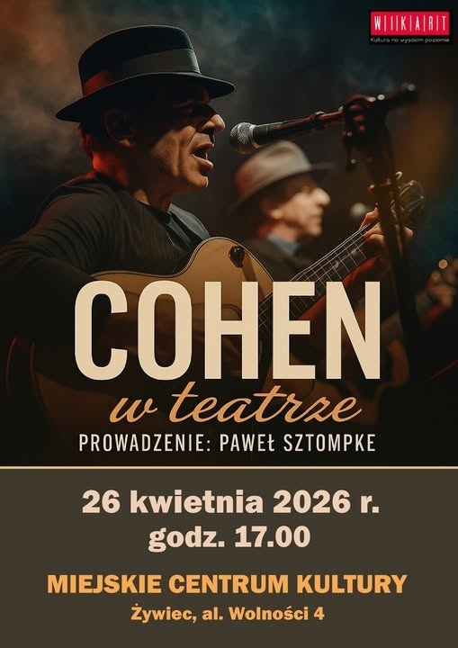 Plakat COHEN w&nbsp;Teatrze 