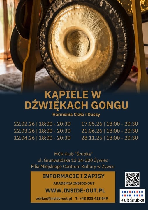 Plakat Kąpiele w&nbsp;Dźwiekach Gongu