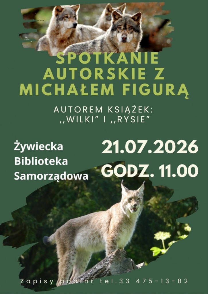 Plakat Spotkanie Autorskie 