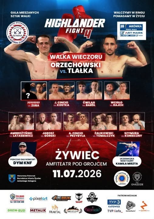 Plakat Gala Highlander Fight 4