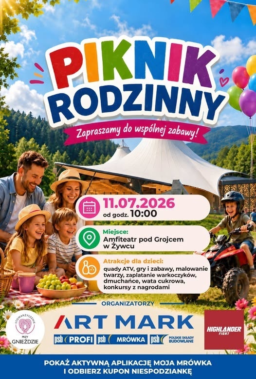 Plakat Piknik Rodzinny