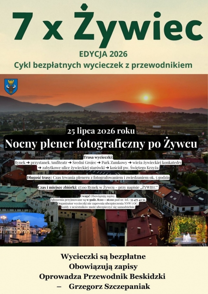 Plakat Nocny Plenere Fotograficzny