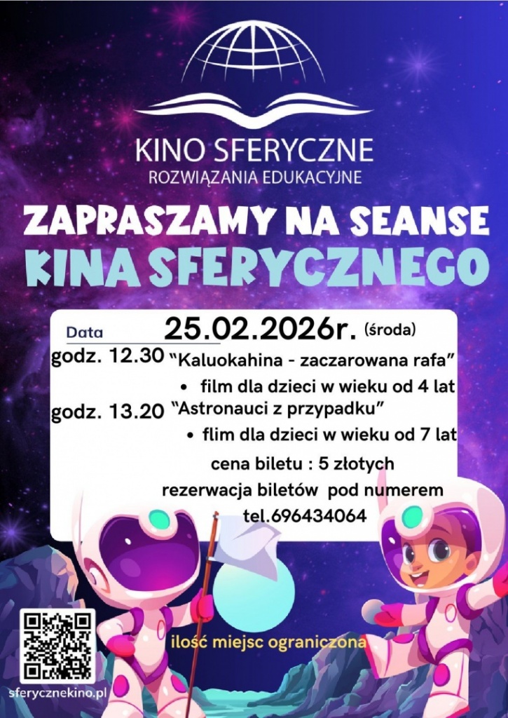 Plakat KIno Sferyczne