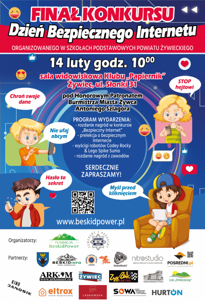 Plakat Dzień Bezpiecznego Internetu 2026 