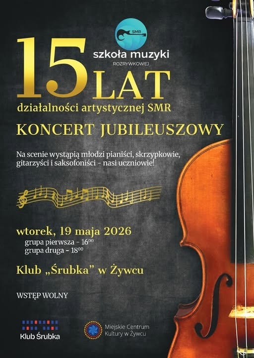 Plakat Koncert SMR