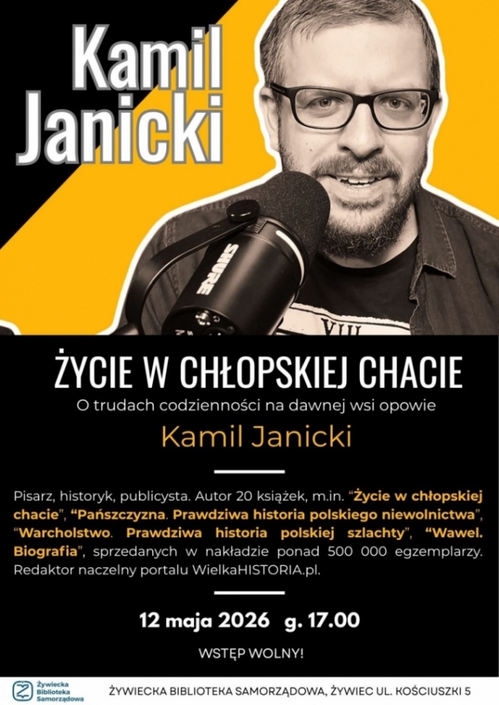 Plakat Spotkanie Autorskie
