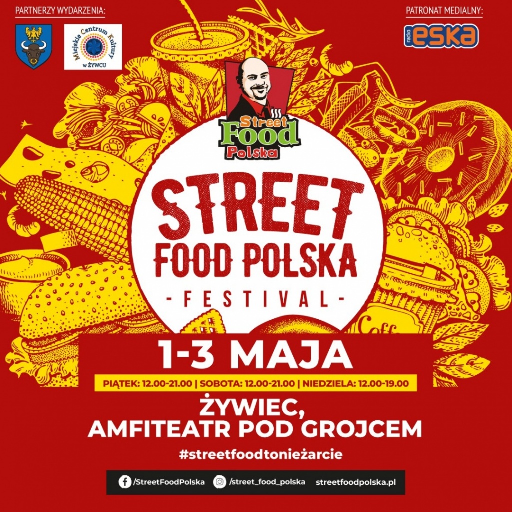 Plakat Street Food Polska Festival 
