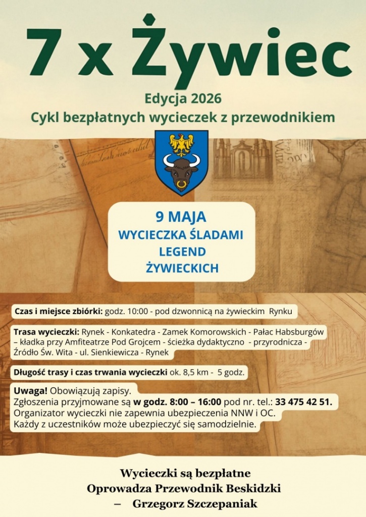 Plakat Wycieczka 7xŻywiec