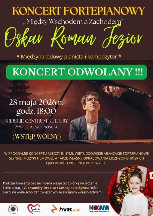 Plakat WYDARZENIE ODWOŁANE