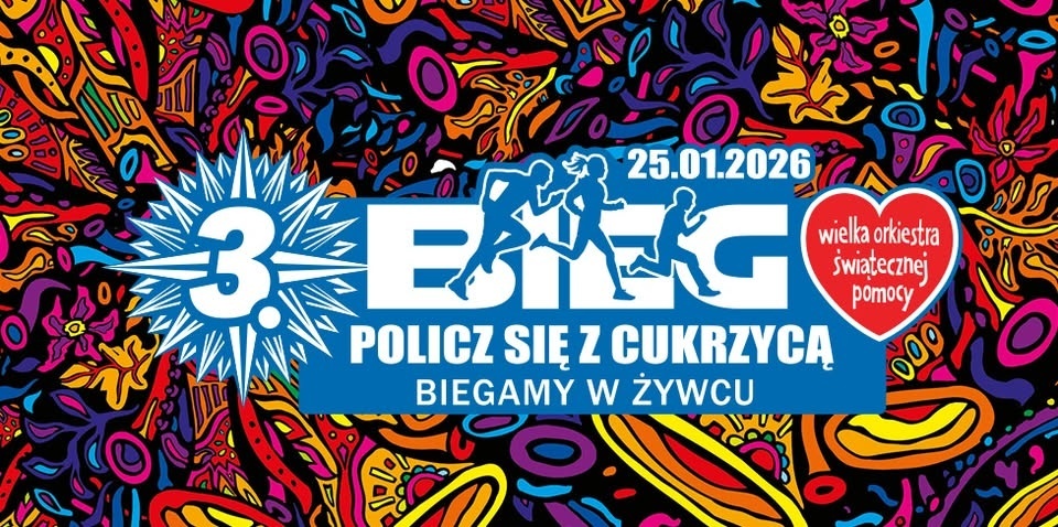 Plakat Bieg Policz Się Z&nbsp;Cukrzyca