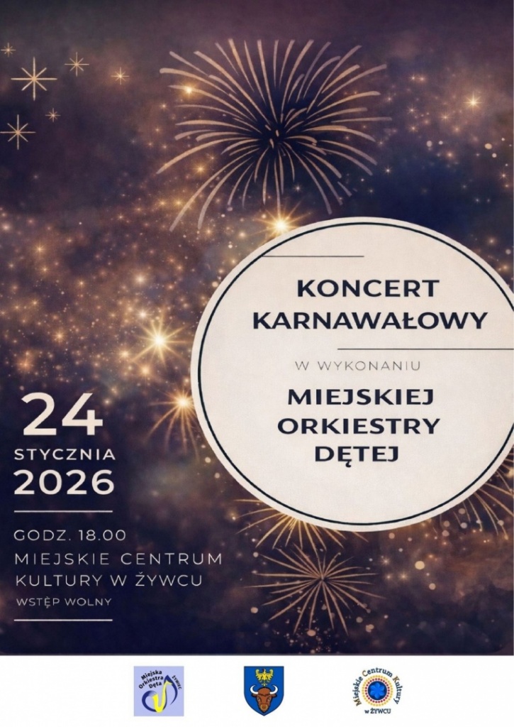 Plakat Koncert Karnawałowy