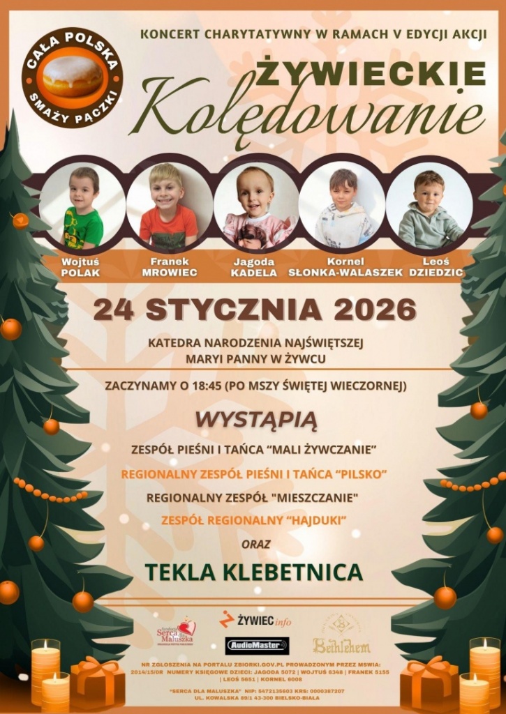 Plakat Żywieckie Kolędowanie