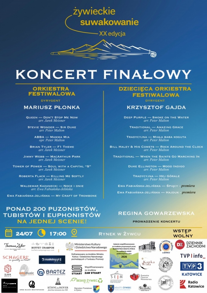 Plakat Koncert Finałowy na Rynku