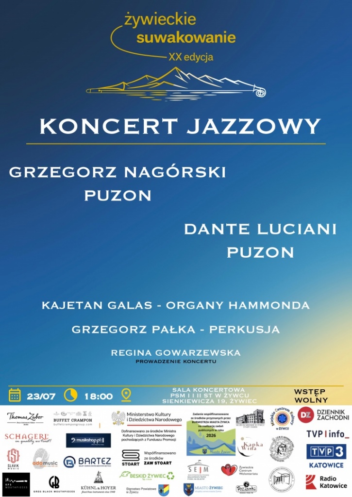 Plakat Koncert Jazzowy