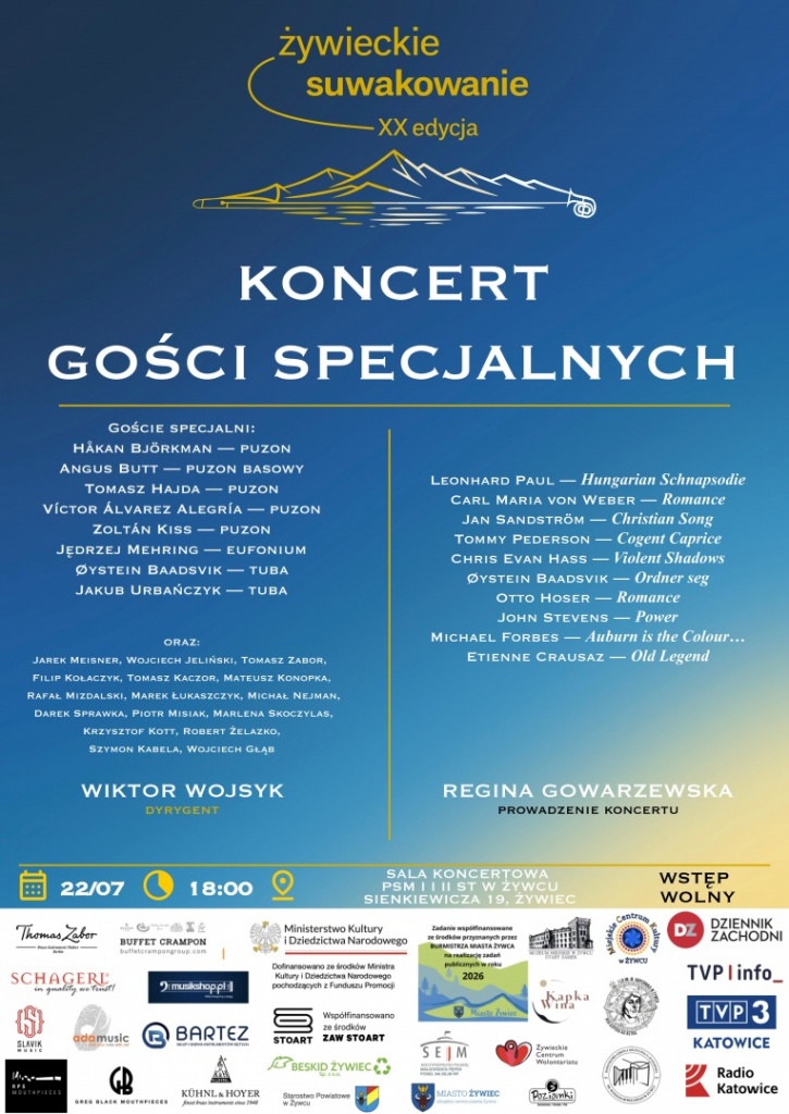 Plakat Koncert Gości Specjalnych