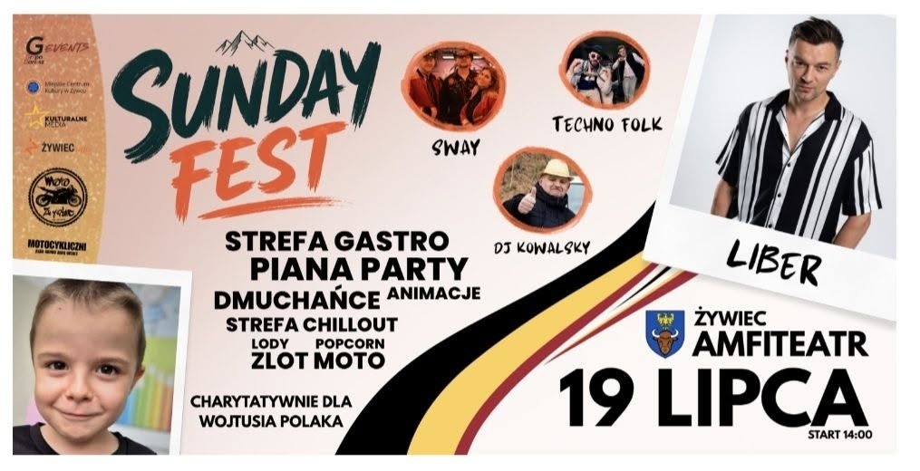 Plakat Sunday Fest