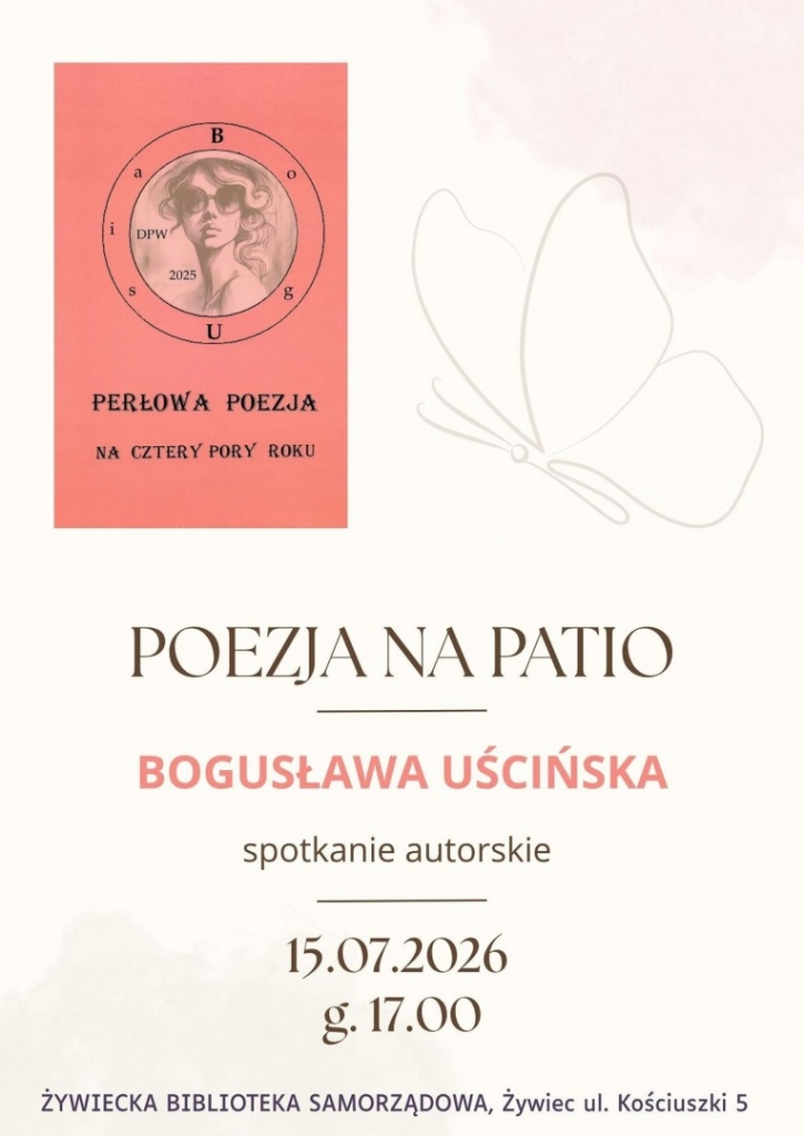 Plakat Spotkanie Autorskie 