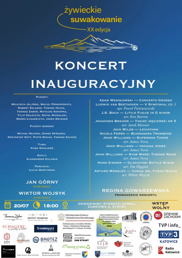 Plakat Koncert Inauguracyjny