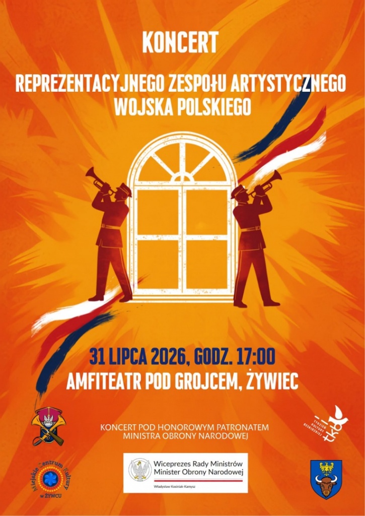Plakat Koncert Zespołu Wojska Polskiego