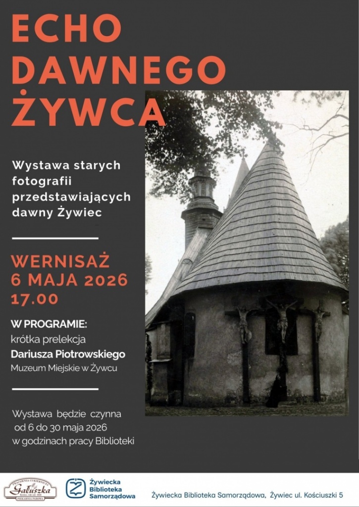 Plakat Wernisaż W&nbsp;Bibliotece