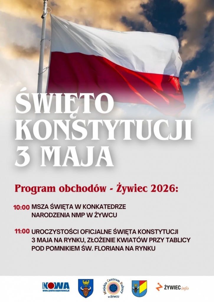 Plakat Święto Konstytucji 3&nbsp;maja