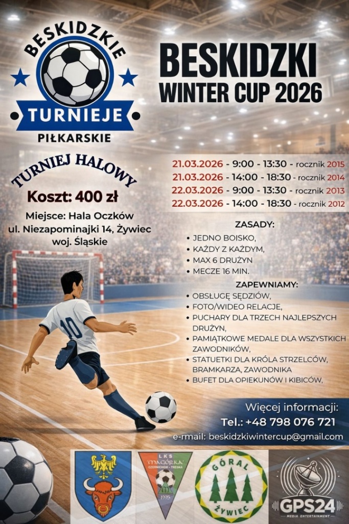 Plakat Turniej Halowy