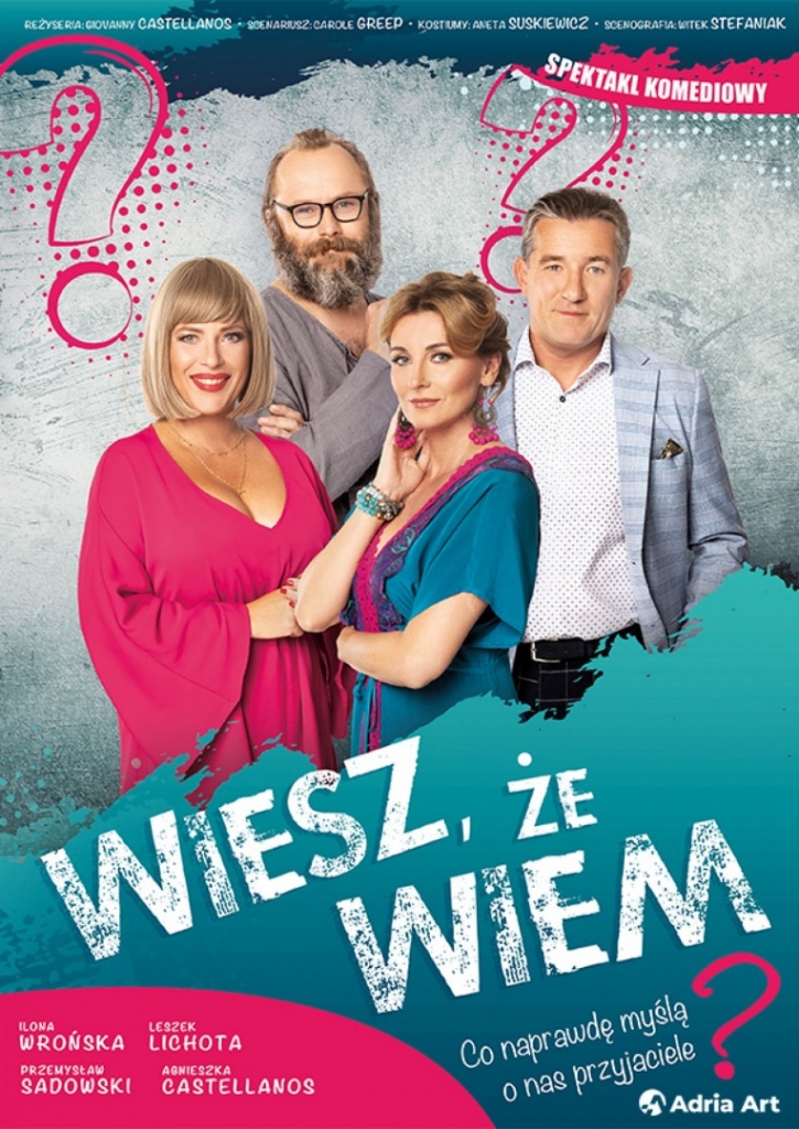 Plakat Spektakl Wiesz, Że Wiem