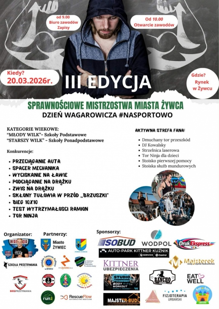 Plakat Sprawnościowe Mistrzostwa Miasta