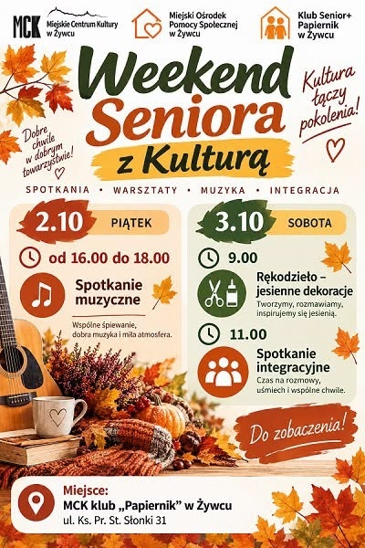 Plakat Weekend Seniora
