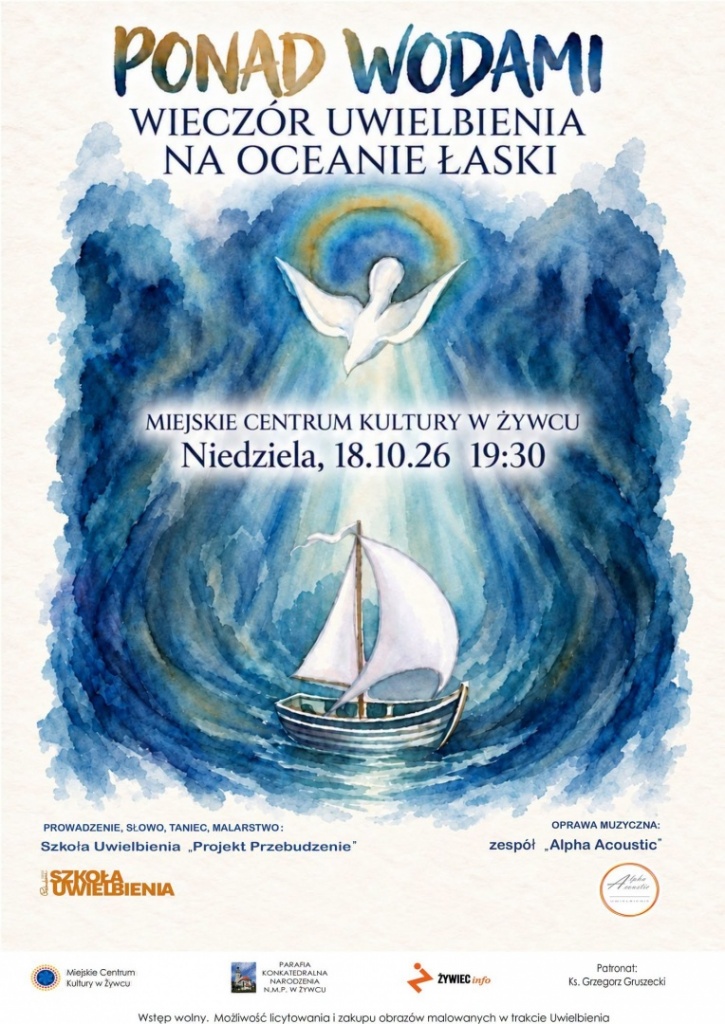 Plakat Wiecz&oacute;r Uwielbienia