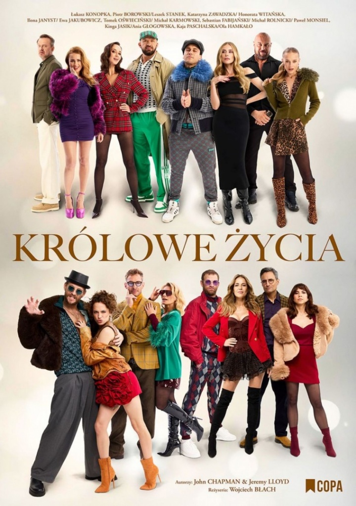 Plakat Spektakl Kr&oacute;lowe Życia
