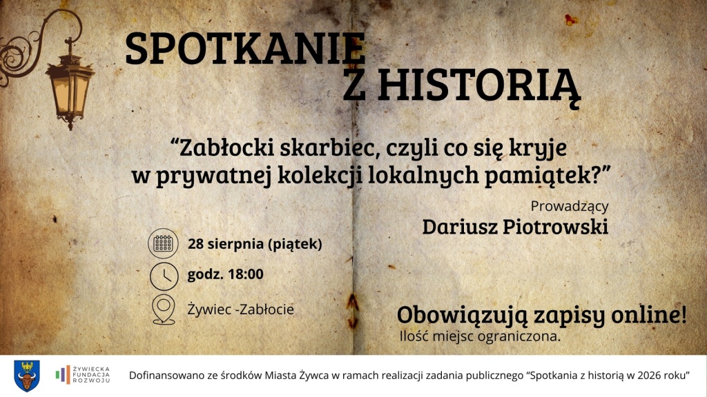 Plakat Spotkanie Z&nbsp;Historią
