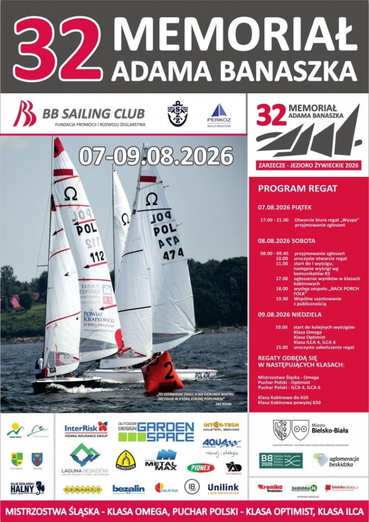 Plakat 32. Memoriał Adama Banaszka