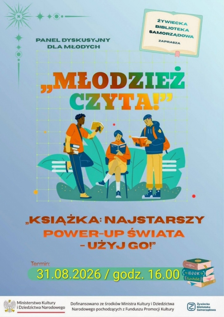 Plakat Panel Dyskusyjny Dla Młodych