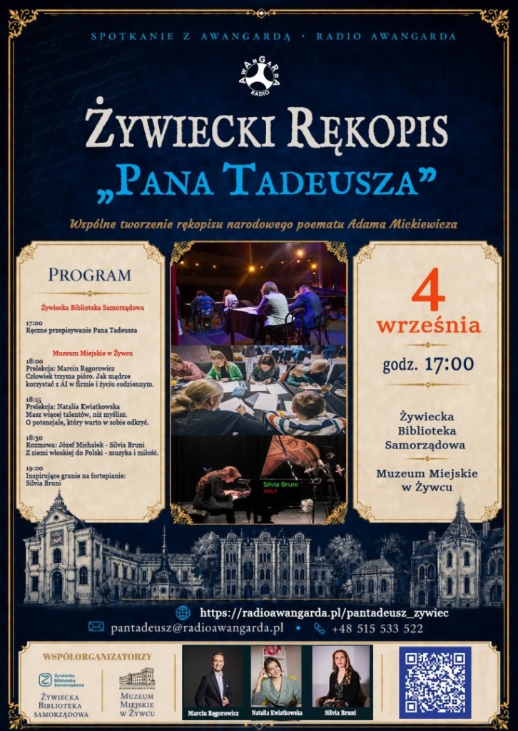 Plakat Przepisywanie &bdquo;Pana Tadeusza&rdquo;
