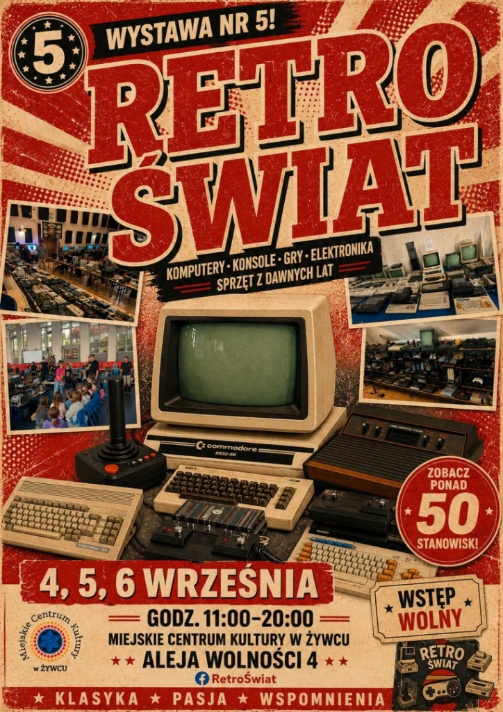 Plakat Retro Świat