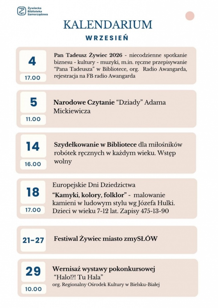 Plakat Narodowe Czytanie